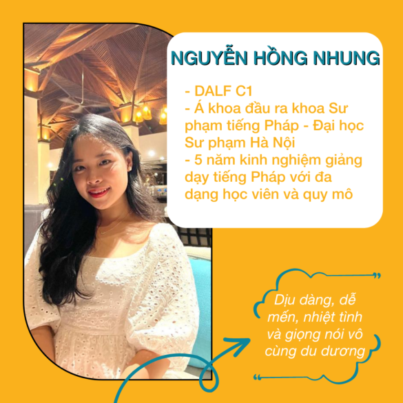 Cô giáo Nguyễn Hồng Nhung